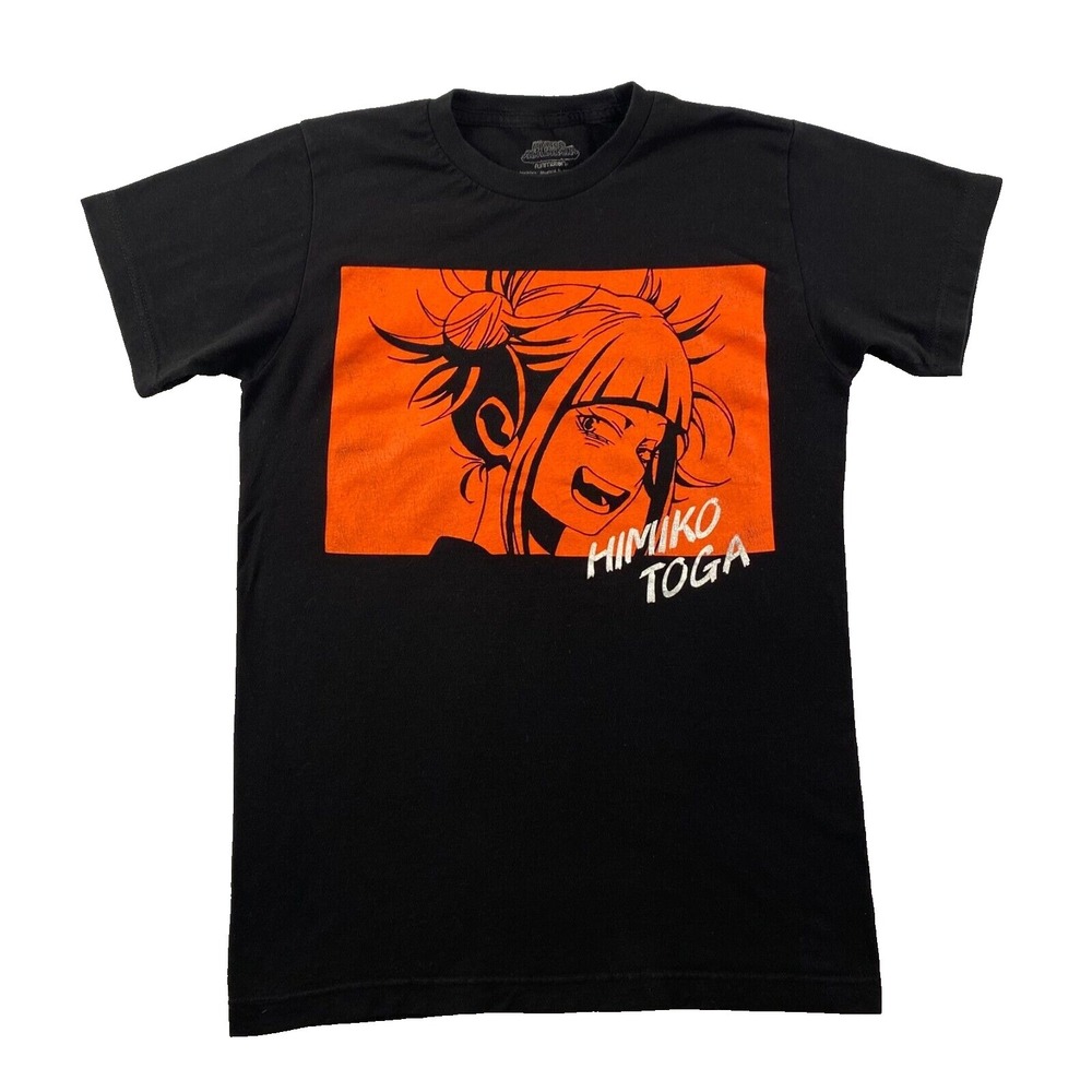 My Hero Academia‎ Himiko Toga Graphic T-Shirt short Sleeve Mens Size M  Black